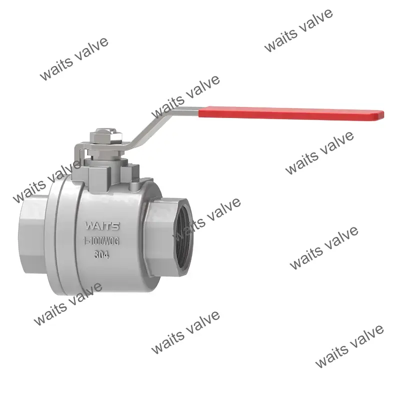 2 Piece Threaded Ball Valve