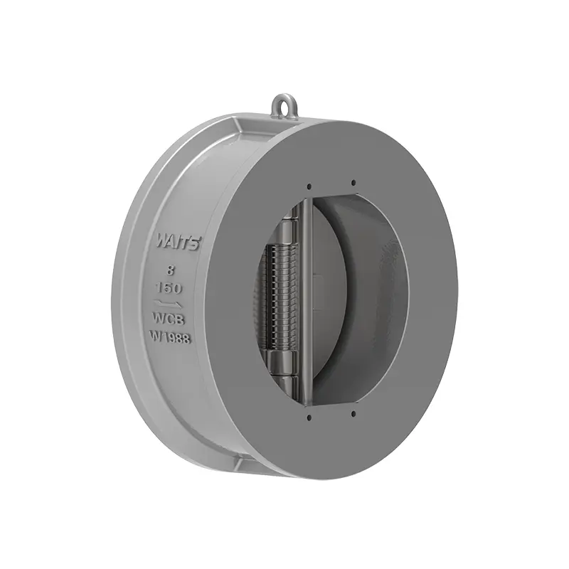 Възвратен клапан с двойна плоча с меко уплътнение